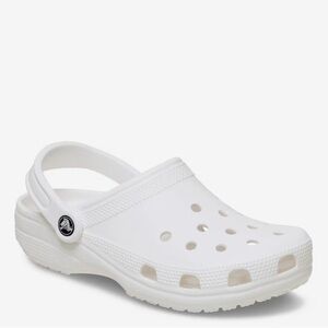 Classic White Crocs